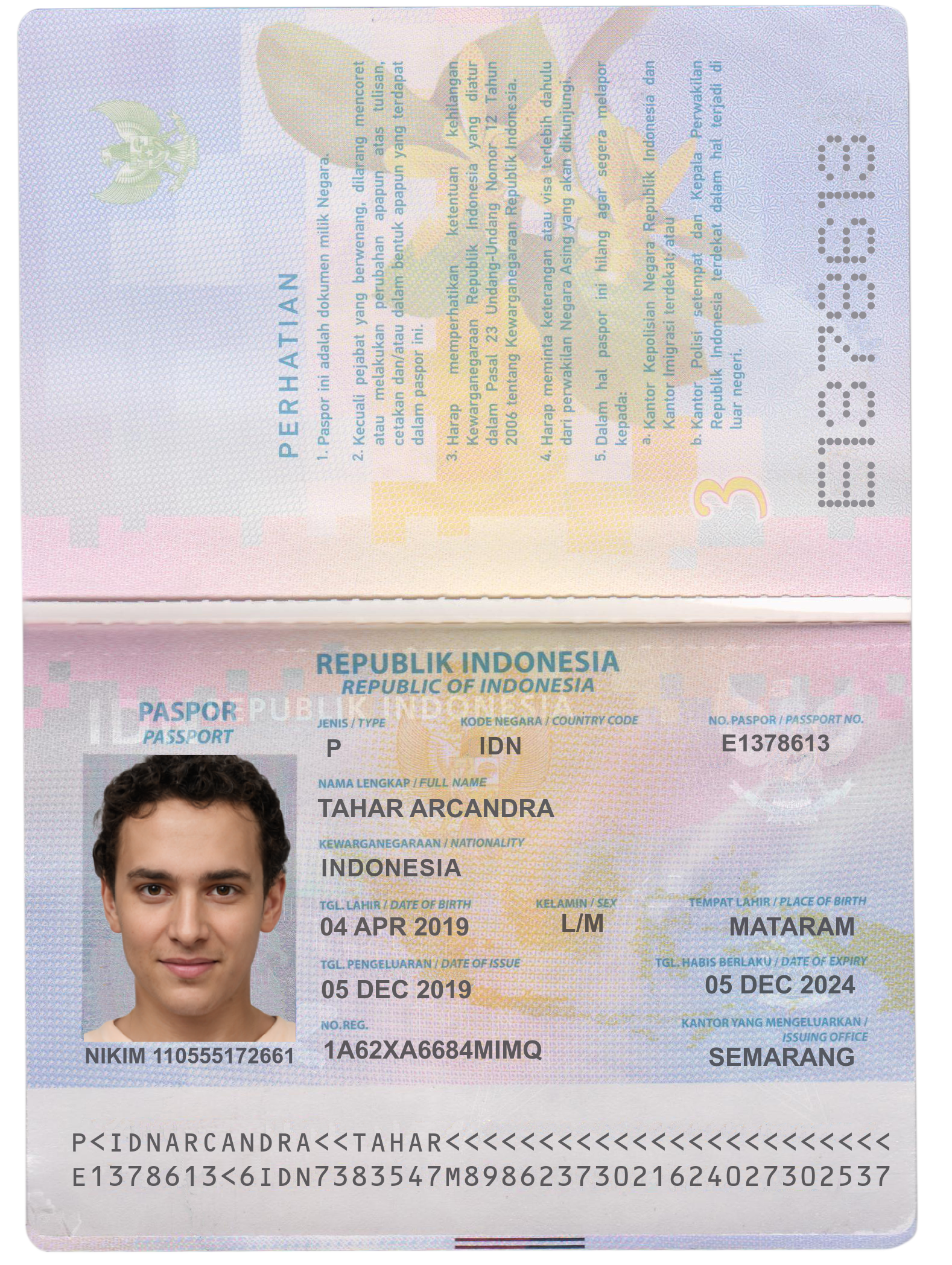 Indonesia PassPort